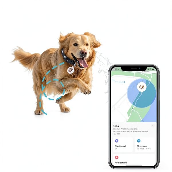 myTag Pet Tracker No Monthly Fee Built-in Speaker for Cats-1