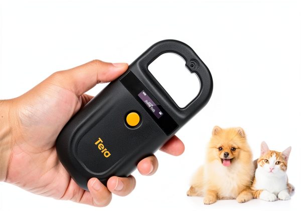 Tera Pet Microchip Scanner Portable OLED Display-5