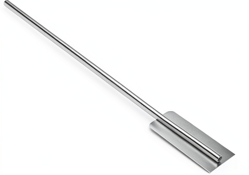 S Stainless Group mixing paddle in a commercial kitchen setting