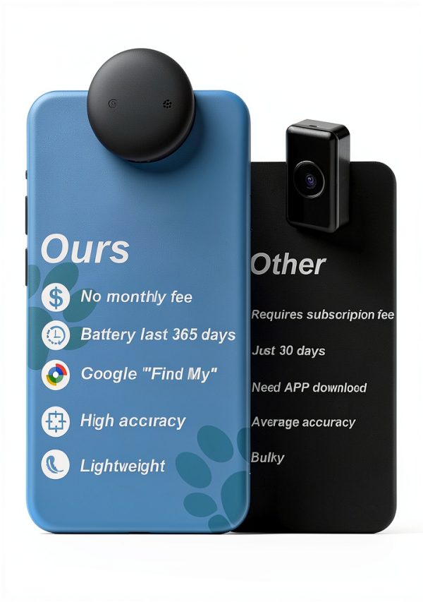 Vebiso Cat GPS Tracker Collar Android App No Monthly Fee-3