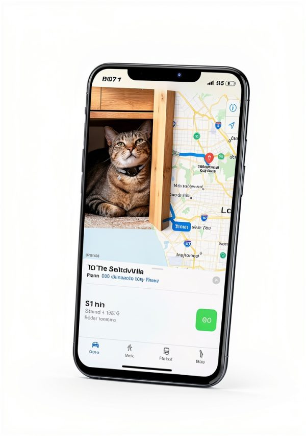 Vebiso Cat GPS Tracker Collar Android App No Monthly Fee-4