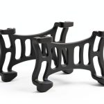 Tractive DOG 6 GPS Tracker Dog Collar Clips Brown Blue Black-0