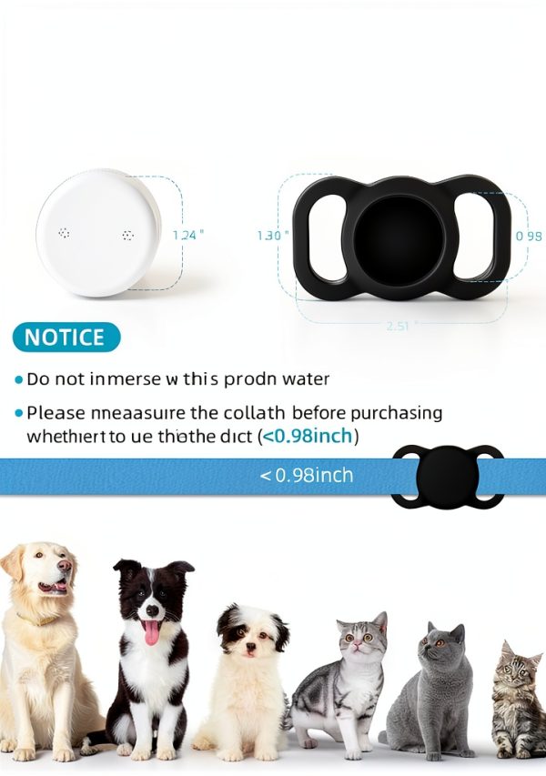 Vebiso Pet Tracker GPS Dog Cat Collar No Monthly Fee-6