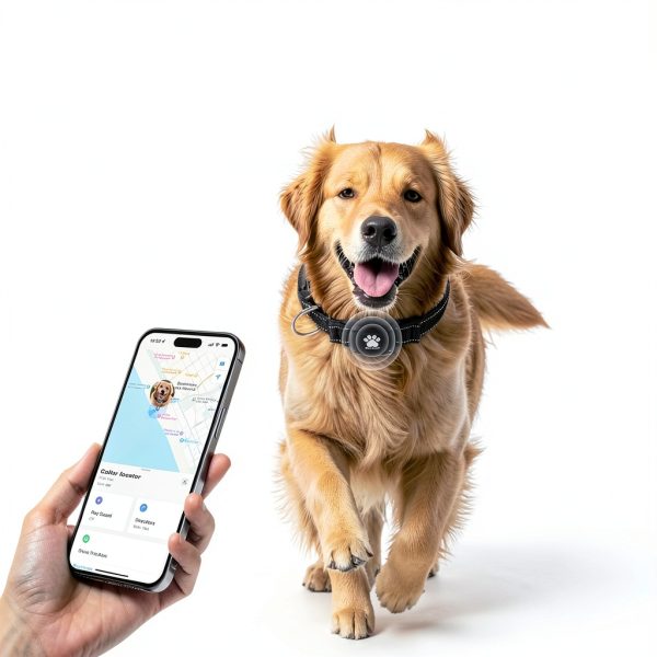 Myiwb GPS Dog Collar IP68 Waterproof Real Time Tracking-2