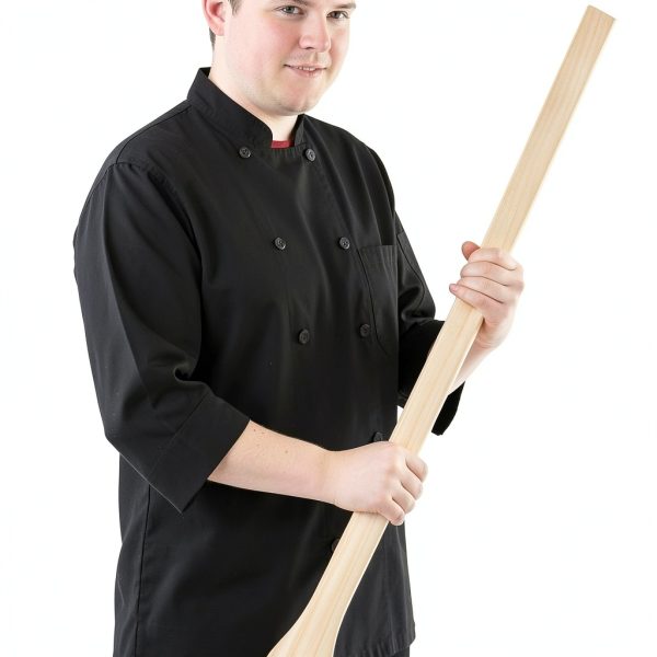 Wooden Mixing Paddle Soro Essentials 42 Inch Stirring Tool-2