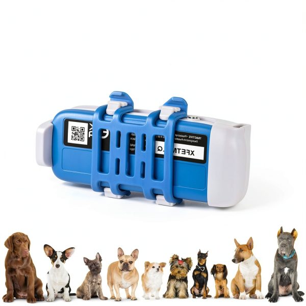 SGEOYPIL Pet Tracker Clip Durable Rubber GPS Accessory-2