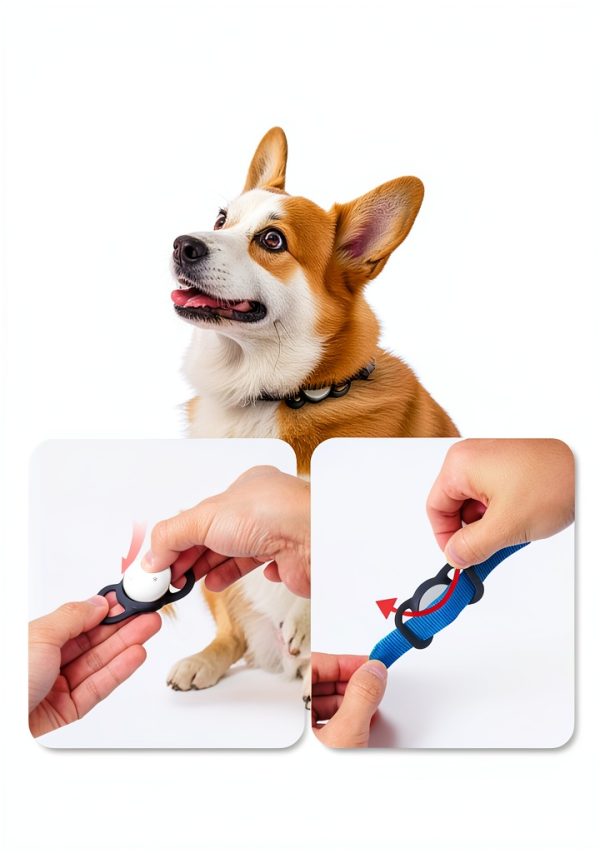 Vebiso Pet Tracker GPS Dog Cat Collar No Monthly Fee-2