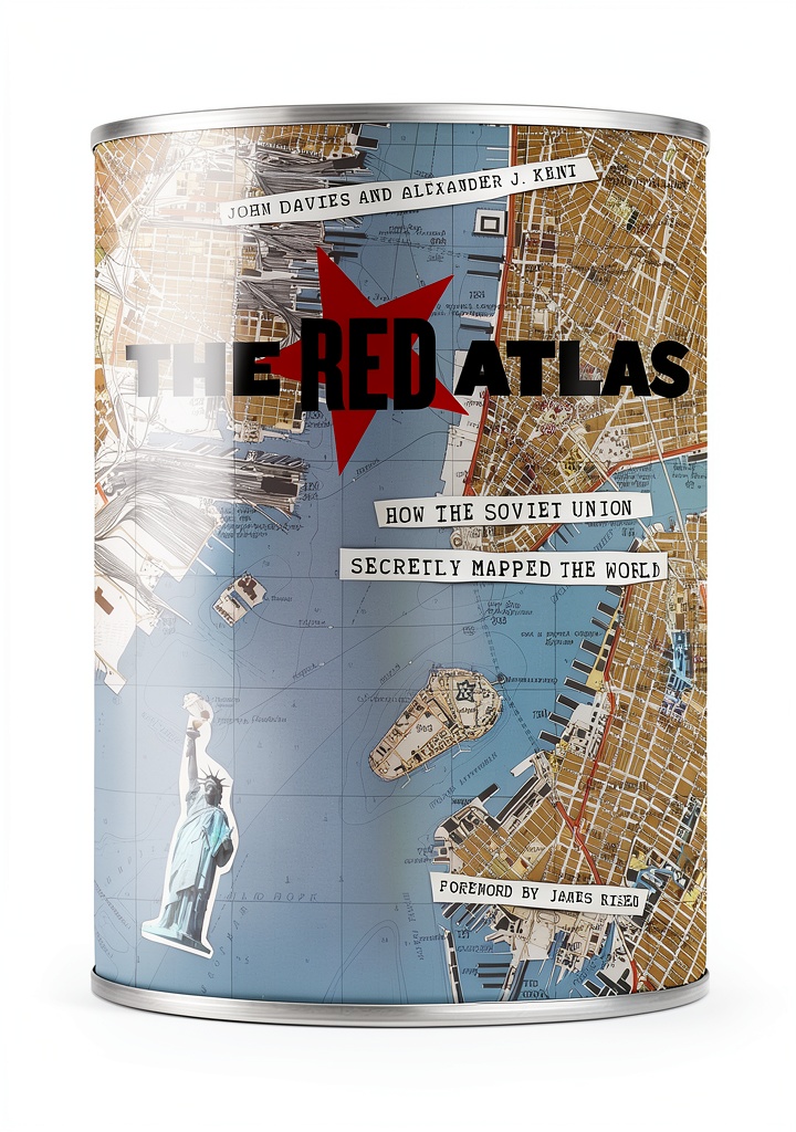 Kindle book cover showing geography and Russian history themes