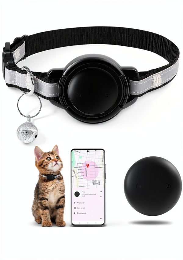Vebiso Cat GPS Tracker Collar Android App No Monthly Fee-0