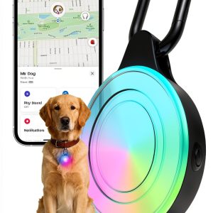 Vebiso Dog Tracker Light with Find My and LED Safety-0
