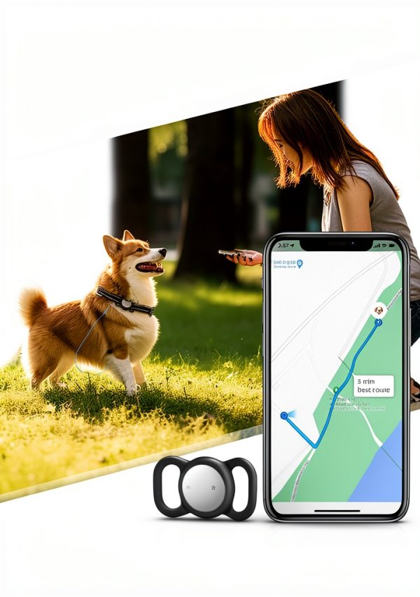Vebiso Pet Tracker GPS Dog Cat Collar No Monthly Fee-1