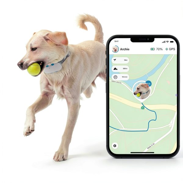 SGEOYPIL Pet Locator Tracking Rubber Clips GPS Tracker-4