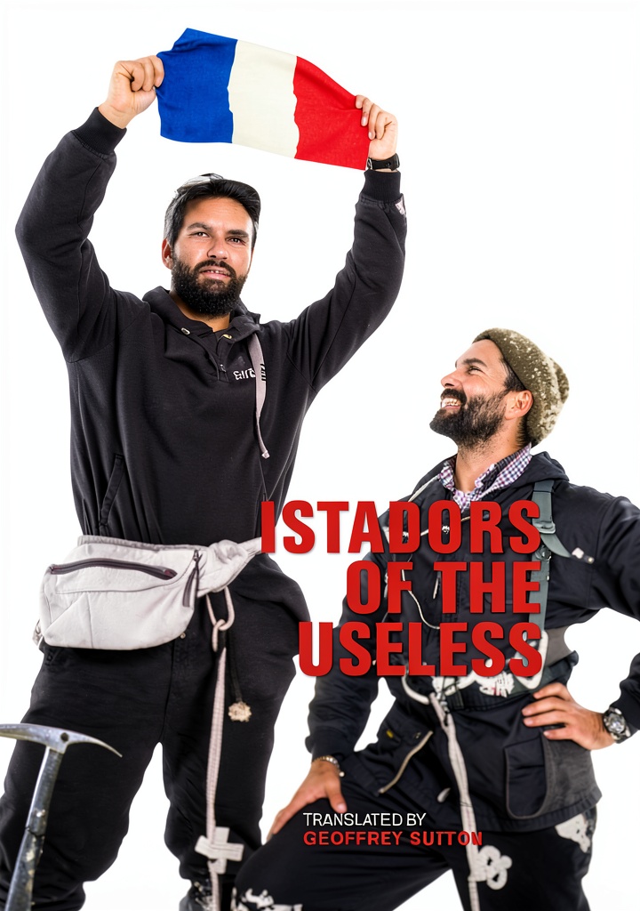 Kindle book cover showing geography and mountaineering themes