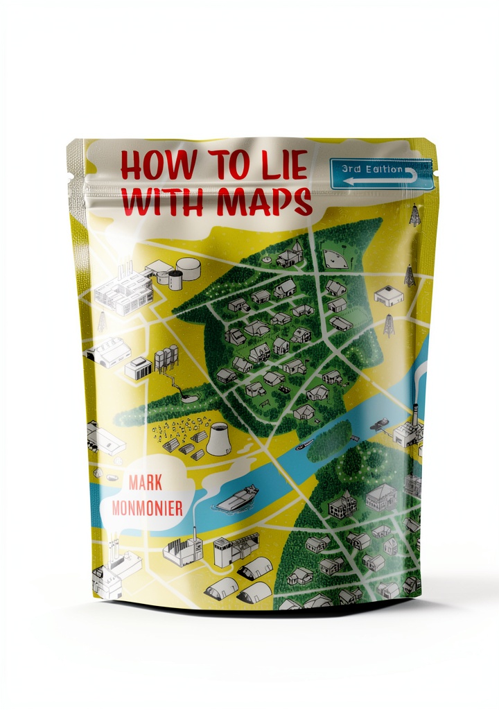 Cartography book cover showing detailed maps and geographic illustrations
