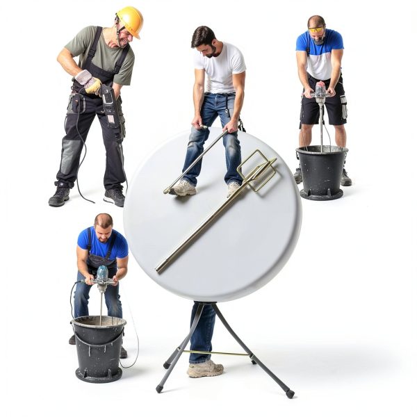Cement Mixing Rod Angoily Alloy Stirring Tool-8