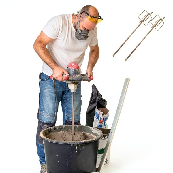 Cement Mixing Rod Angoily Alloy Stirring Tool-5