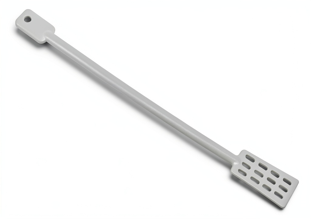 Mixing paddle being used in a brewing kettle