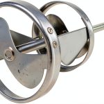 Jiffy Mixer Stainless Steel Mixing Blade 3/8 Shaft-0