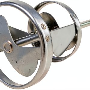 Jiffy Mixer Stainless Steel Mixing Blade 3/8 Shaft-0