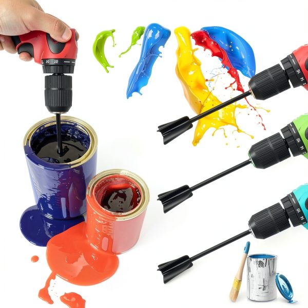 Paint Stirrer SynHHergyx Mixing Paddle Resin Round-5