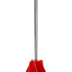 Teal Turtle 5 Gallon (14 Inch) Red Gloss Paint Mixer Hex Steel Shaft-0