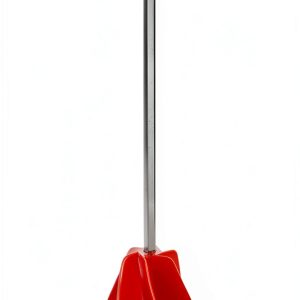 Teal Turtle 5 Gallon (14 Inch) Red Gloss Paint Mixer Hex Steel Shaft-0