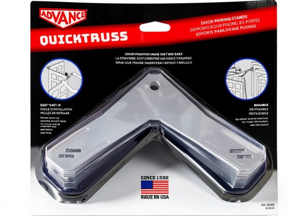 Advance Equipment Metal Door Painting Stand 4‑Piece Adjustable Holder-1