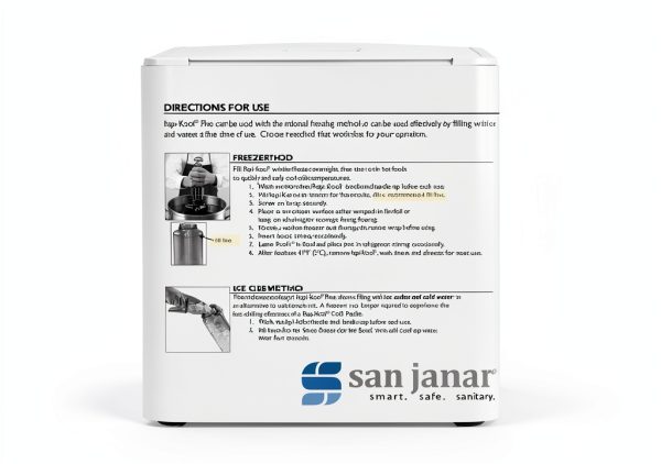 Food Chiller San Jamar RCU128V2 with Fill Rite Design and Hanging Hook-13