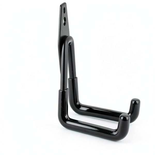 Heavy Duty Garage Hooks LUPYJI 2 Pack Small U Hook Black Wall Mount-2