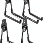 Heavy Duty Garage Hooks HUPBIPY 4-Pack 5.1" U Shaped Rust Resistant-0