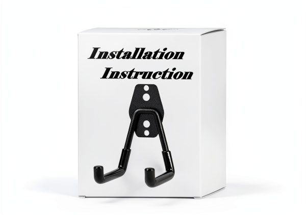Garage Storage Hooks Steel Wall Hooks DJA18-10 Black Orange Small-5