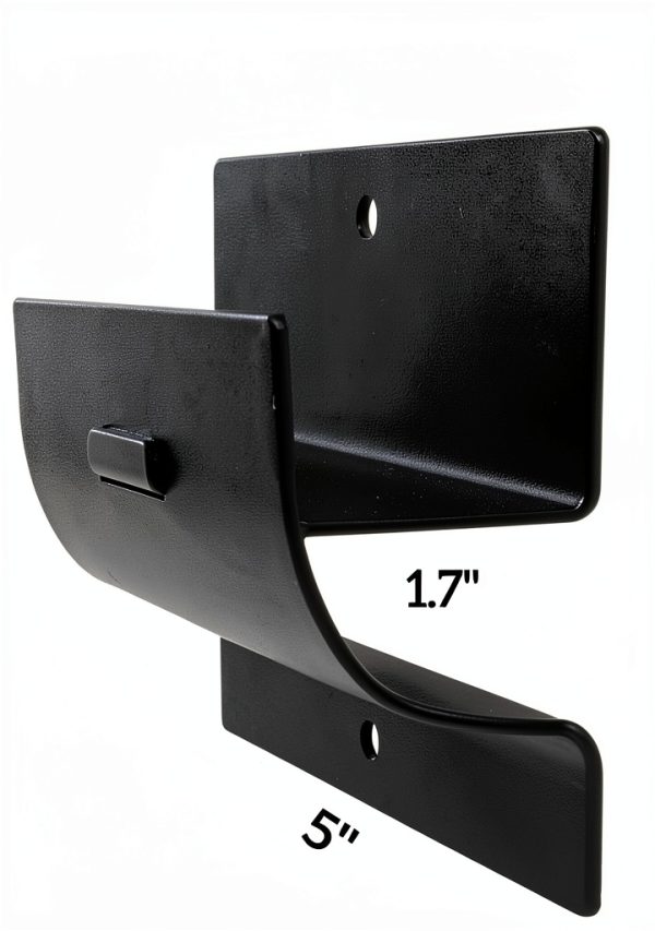 Tetra-Teknica GMH-01-2P Mount Ladder & Wheelbarrow Hanger Black 2‑Pack-1