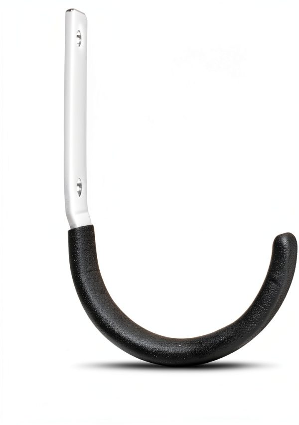 Heavy Duty Steel Garage Hooks GeeWatom Black 2-Pack Wall Mount-1