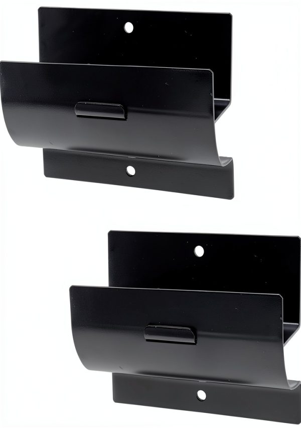 Tetra-Teknica GMH-01-2P Mount Ladder & Wheelbarrow Hanger Black 2‑Pack-0