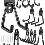 Garage Hooks PVZZRKL 18 Pack Heavy-Duty Anti Slip Hooks with Straps-0